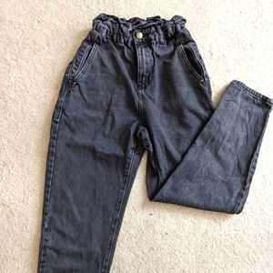 ZARA Black Ruffled Jeans | Zara Pants | size 0